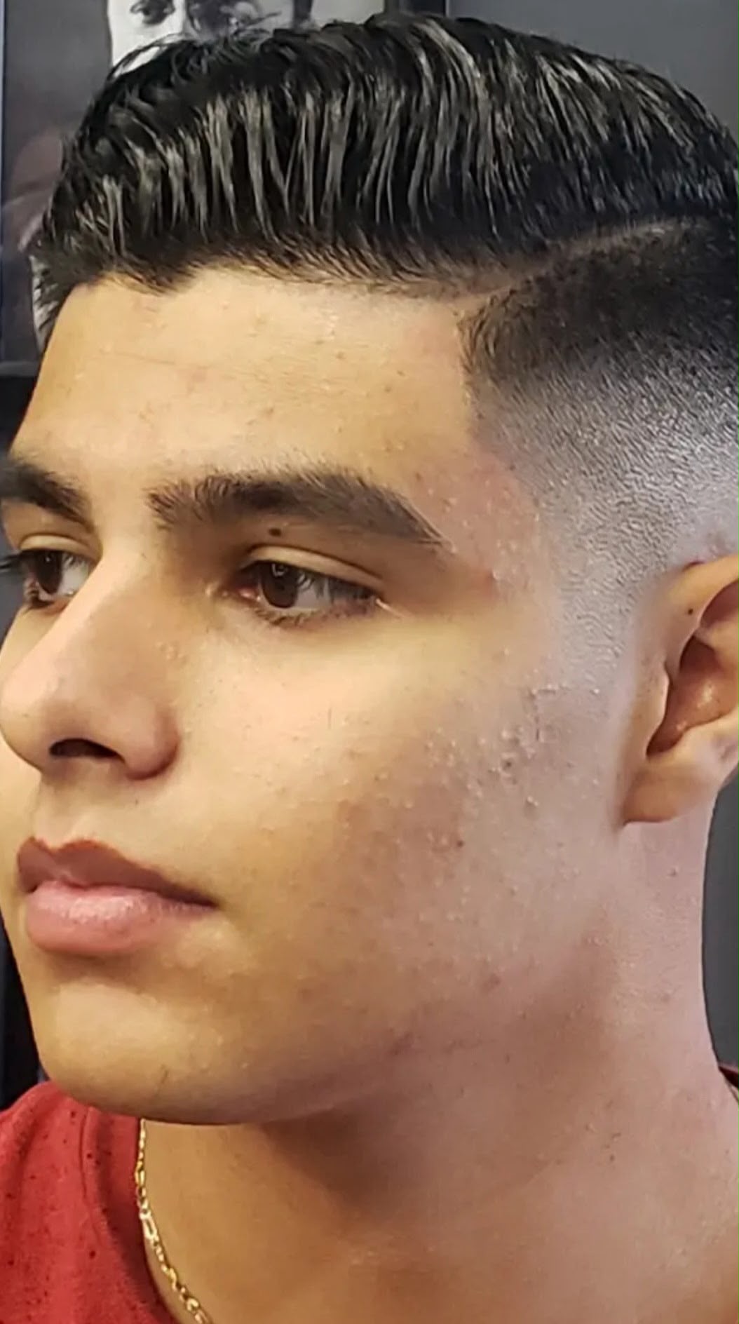 Slick Back Fade