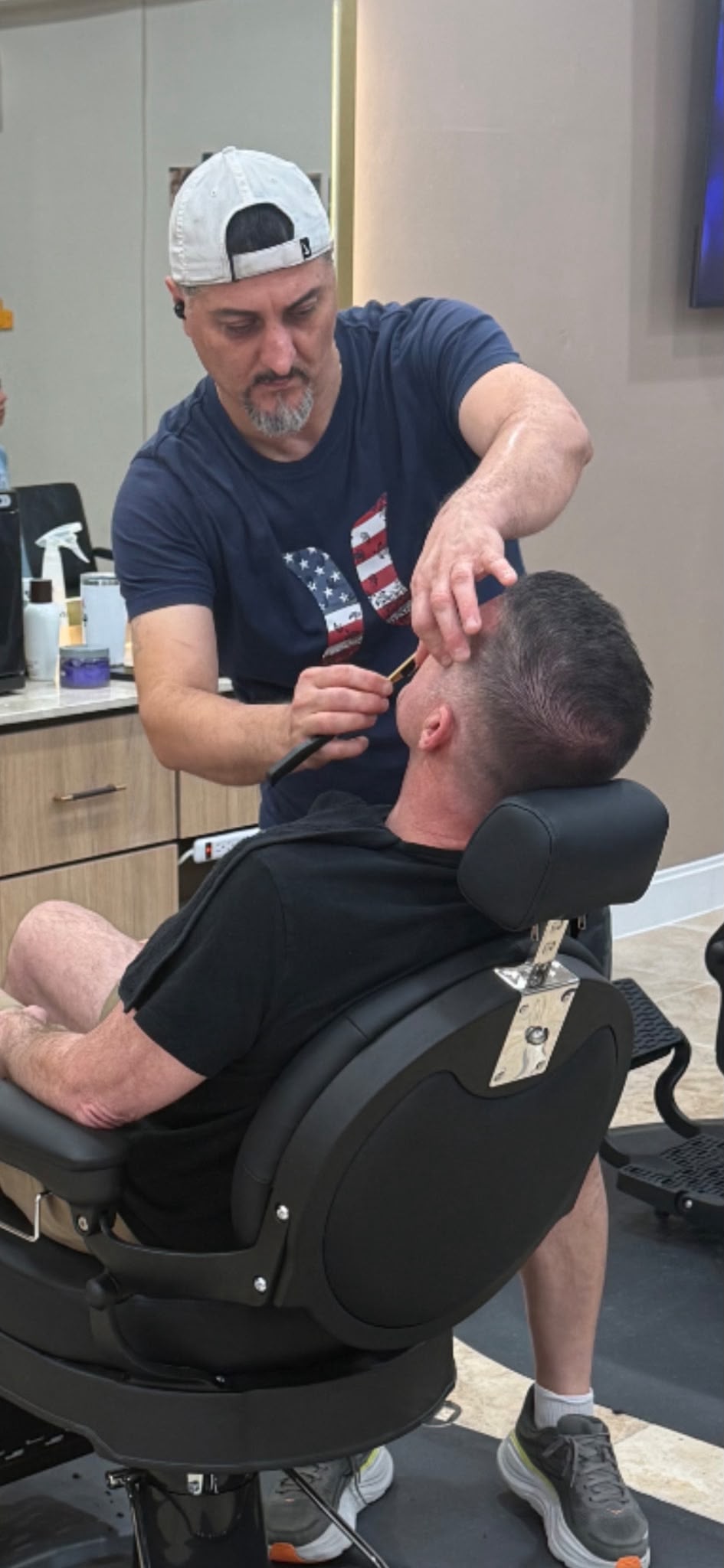 Straight Razor Shave