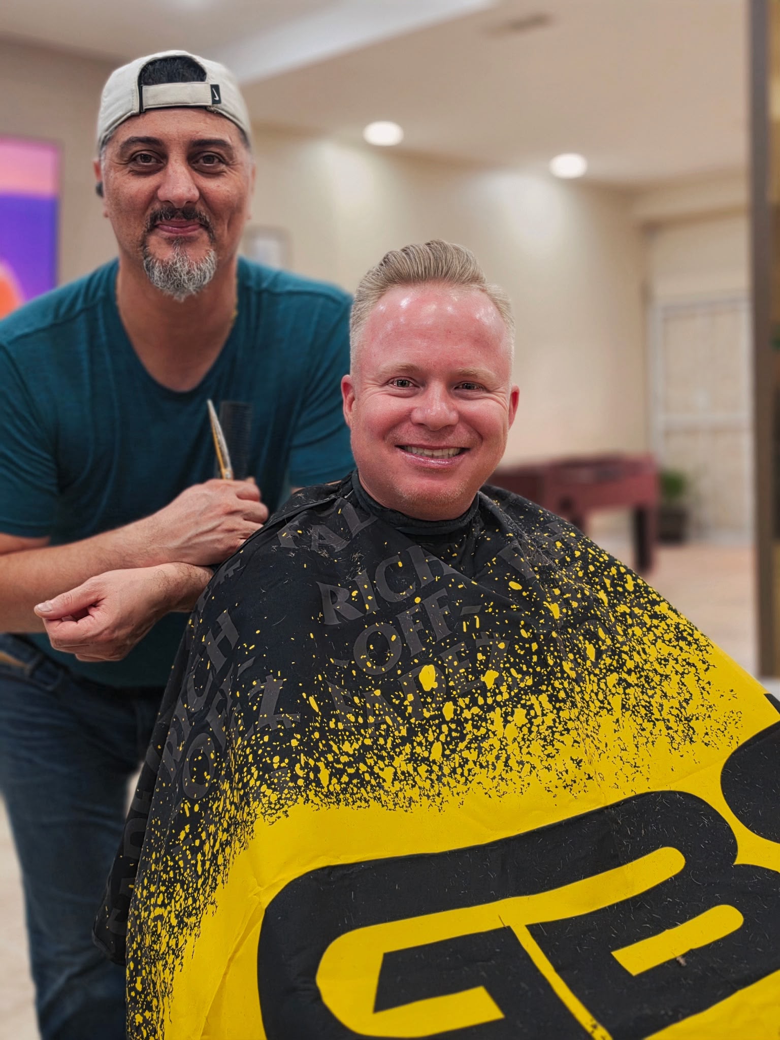 Ray with Happy Client